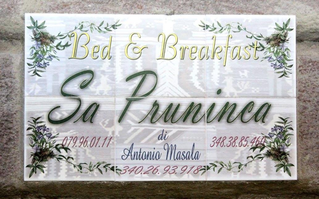 빌라노바 몬텔레오네 Sa Pruninca B&B 외부 사진